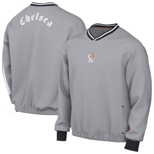 Chelsea 2025/26 Academy Shell Pullover on sale - Gray