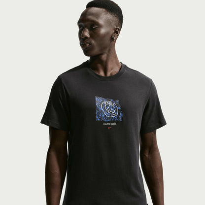 Paris Saint-Germain Men's Banner T-Shirt on sale - Black