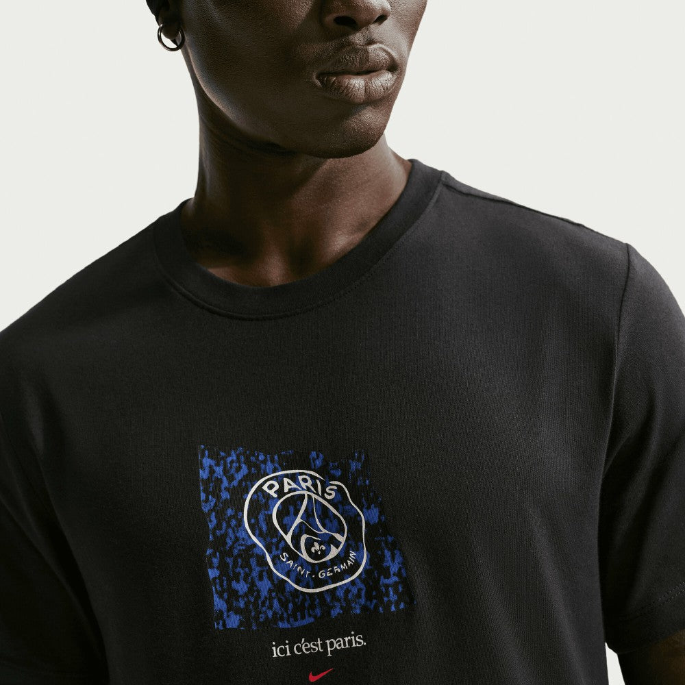 Paris Saint-Germain Men's Banner T-Shirt on sale - Black