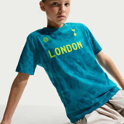Tottenham Hotspur Youth 2025/26 London T-Shirt Sale - Blue