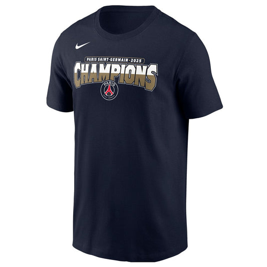 Paris Saint-Germain 2025 Champions League Winners Core T-Shirt on sale - Navy