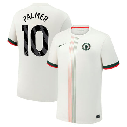 Cole Palmer Chelsea 2025/26 Away Replica Player Jersey on sale - Cream
