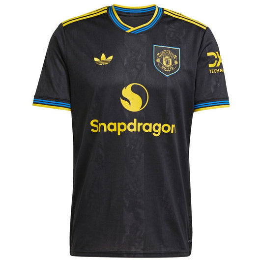 Manchester United 2025/26 Third Replica Jersey Discount - Black