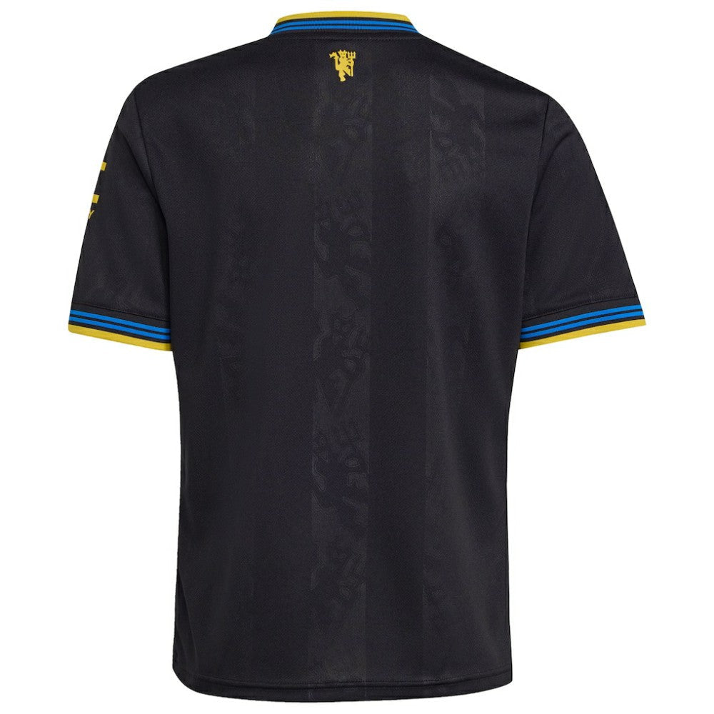 Manchester United Youth 2025/26 Third Replica Jersey Discount - Black