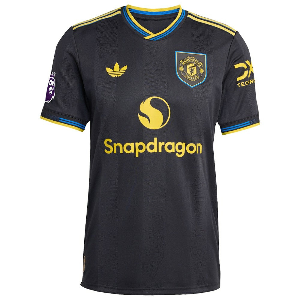 Manchester United 2025/26 Third Jersey Discount - Black