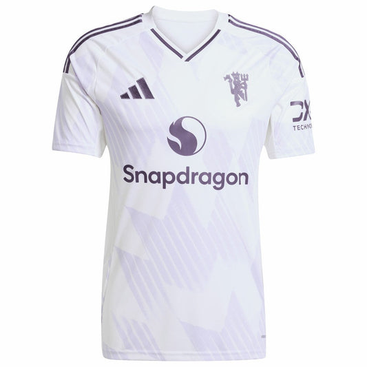 Bruno Fernandes Manchester United 2025/26 Away Replica Player Jersey Discount - White