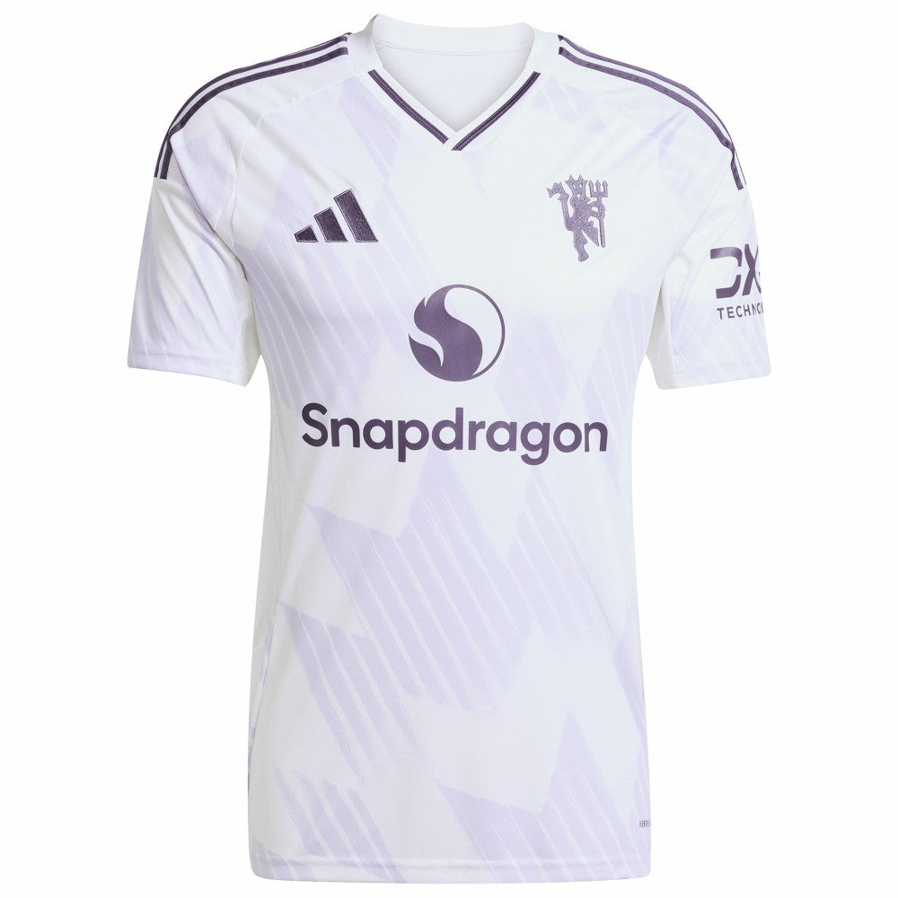 Bruno Fernandes Manchester United 2025/26 Away Replica Player Jersey Discount - White