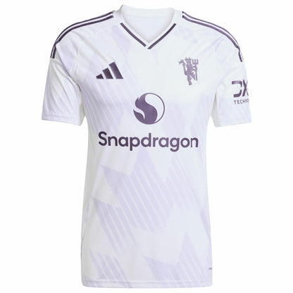 Bruno Fernandes Manchester United 2025/26 Away Replica Player Jersey Discount - White