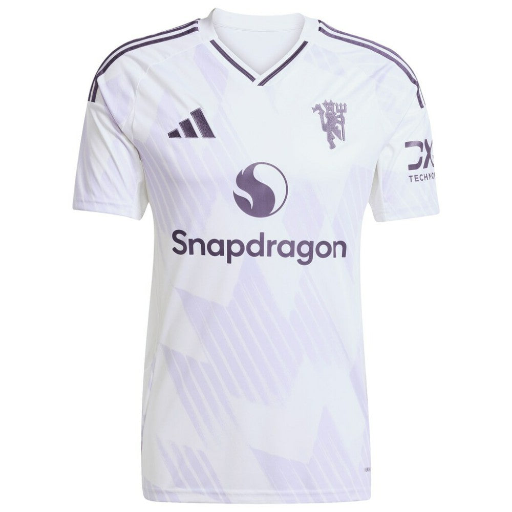 Amad Diallo Manchester United 2025/26 Away Replica Player Jersey Discount - White