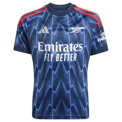 Bukayo Saka Arsenal Youth 2025/26 Away Replica Player Jersey on sale - Blue