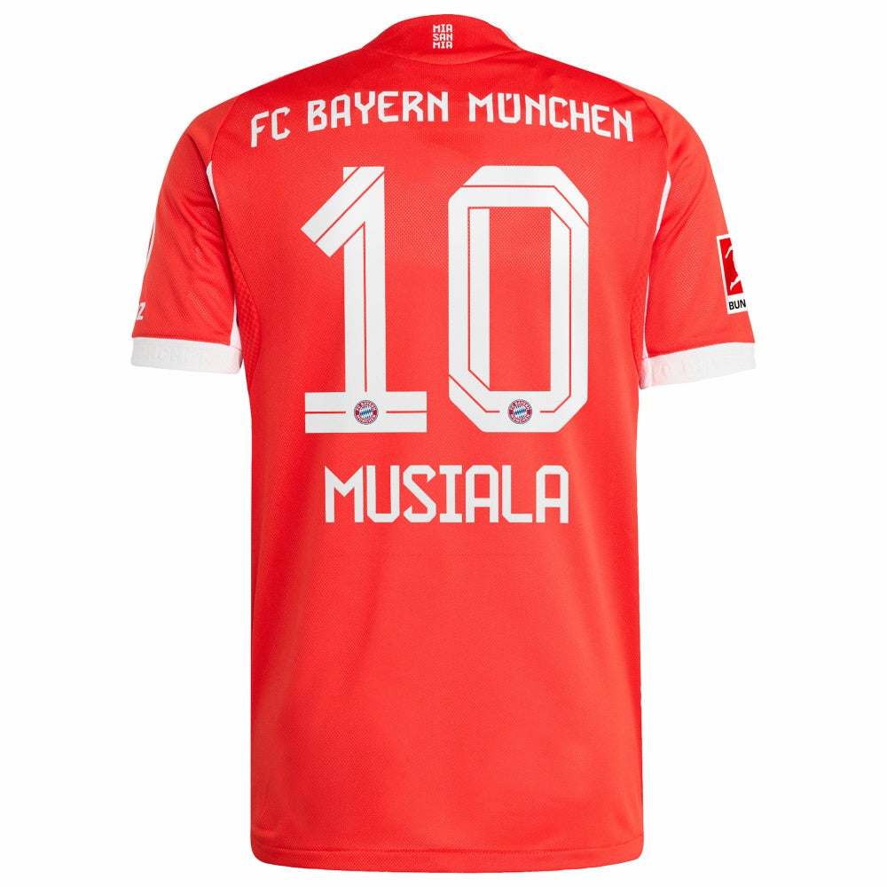 Jamal Musiala Bayern Munich Home 2025/26 Player Jersey on sale - Red