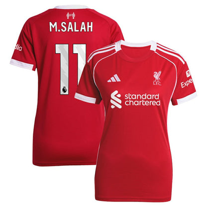 Mohamed Salah Liverpool Women's 2025/26 Home Replica Jersey Discount - Red