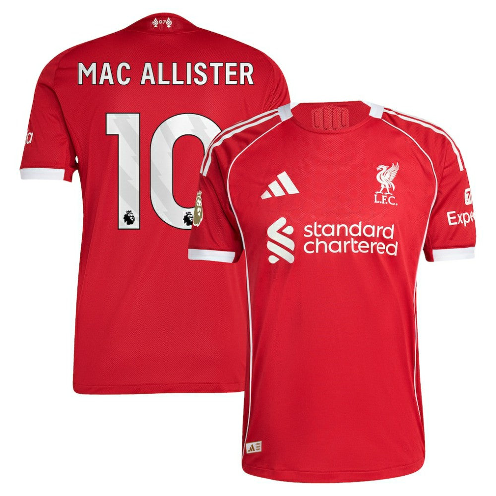 Alexis Mac Allister Liverpool  2025/26 Home Jersey Discount - Red