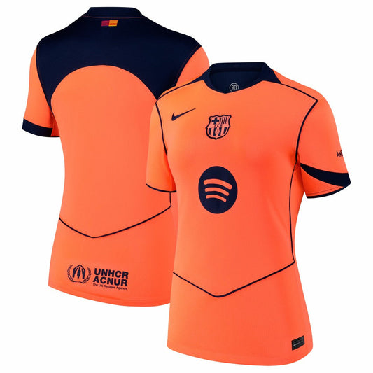 Barcelona Women's 2025/26 Third Replica Jersey on sale - Orange