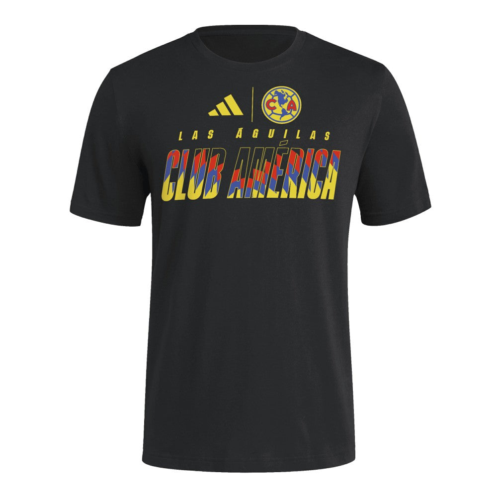 Club America Leagues Cup T-Shirt Discount - Black
