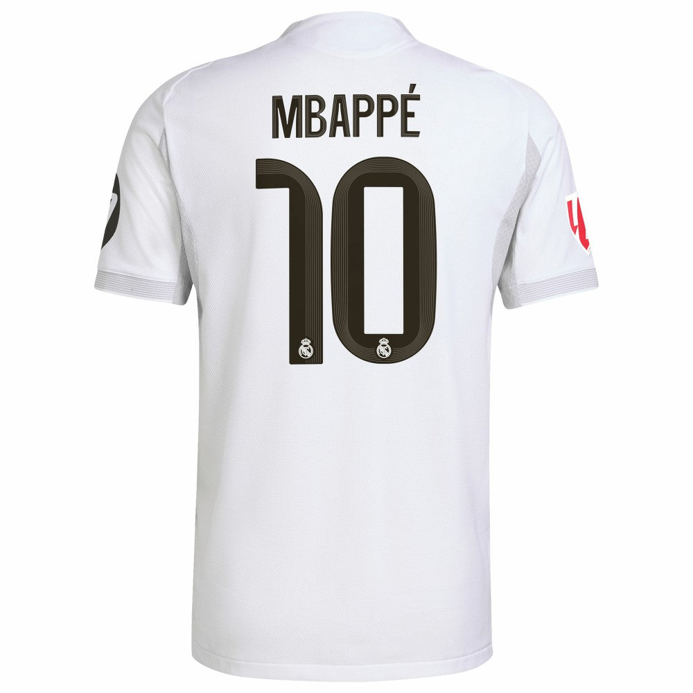 Kylian Mbappé Real Madrid 2025/26 Home Player Jersey Discount - White