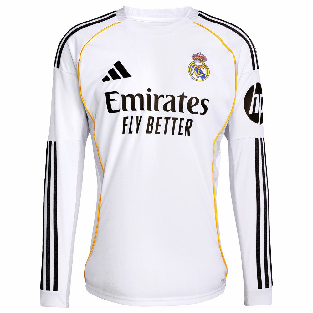 Kylian Mbappé Real Madrid 2025/26 Home Replica Player Jersey Discount - White