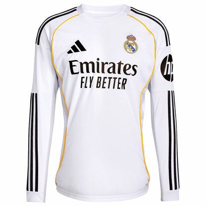 Kylian Mbappé Real Madrid 2025/26 Home Replica Player Jersey Discount - White