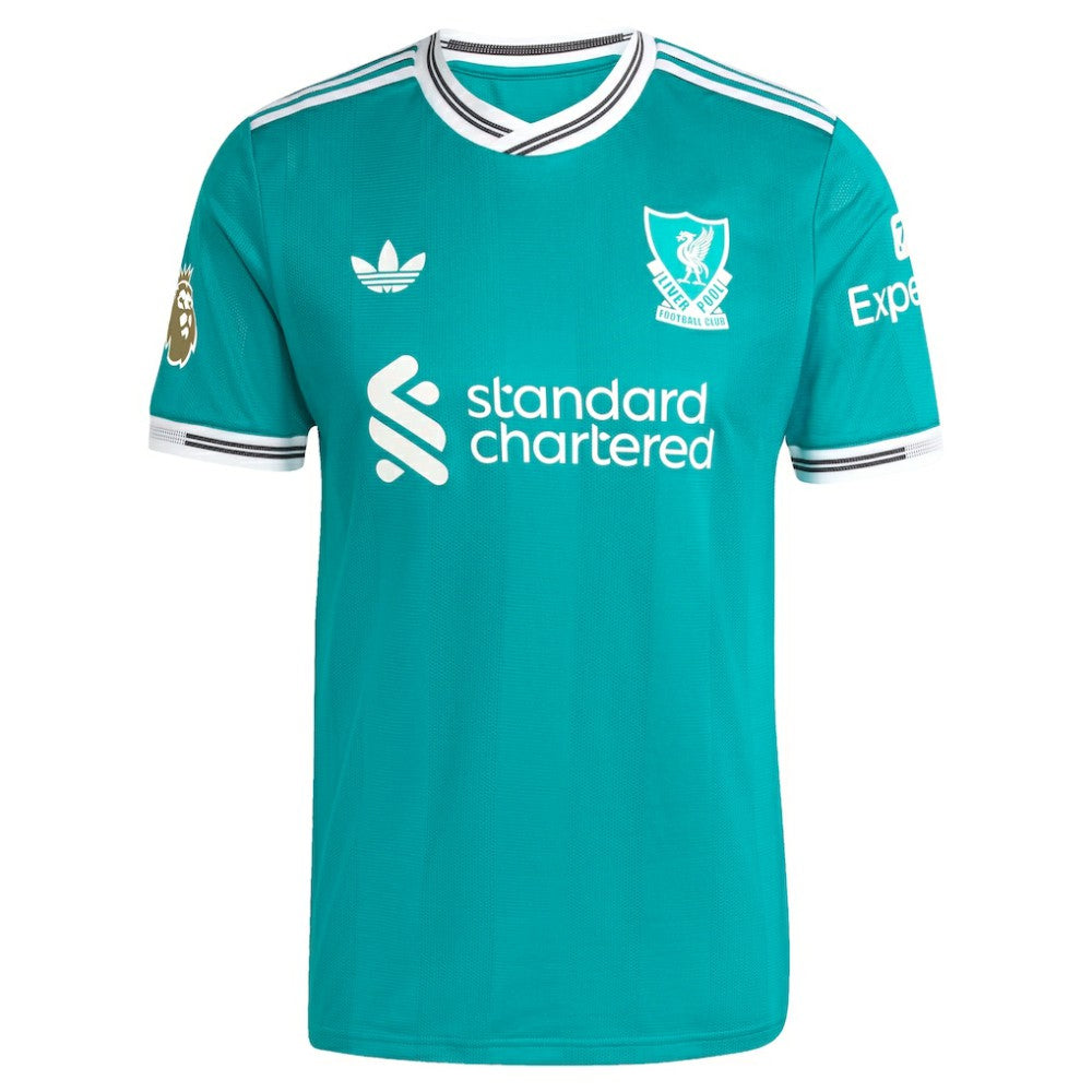 Virgil van Dijk Liverpool 2025/26 Third Player Jersey Discount - Green