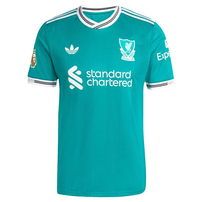 Virgil van Dijk Liverpool 2025/26 Third Player Jersey Discount - Green