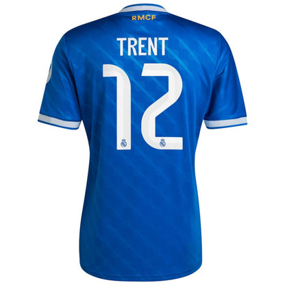 Trent Alexander-Arnold Real Madrid 2025/26 Third Replica Player Jersey Discount - Blue