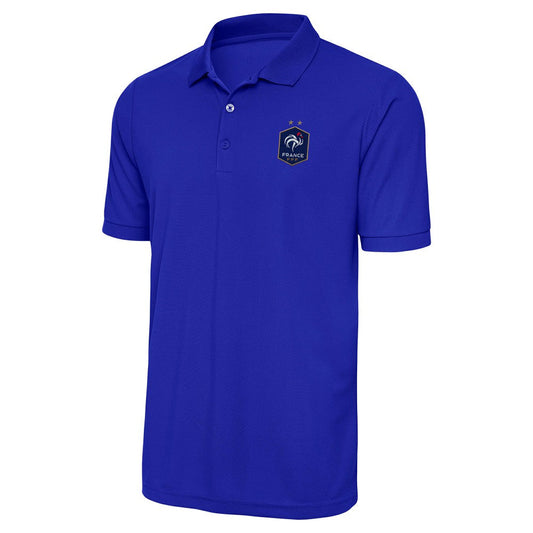 France National Team Antigua Statement Polo for sale - Royal