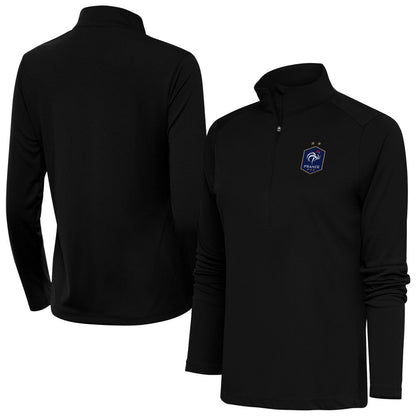 France National Team Antigua Women's Statement Half-Zip Pullover for sale - Black