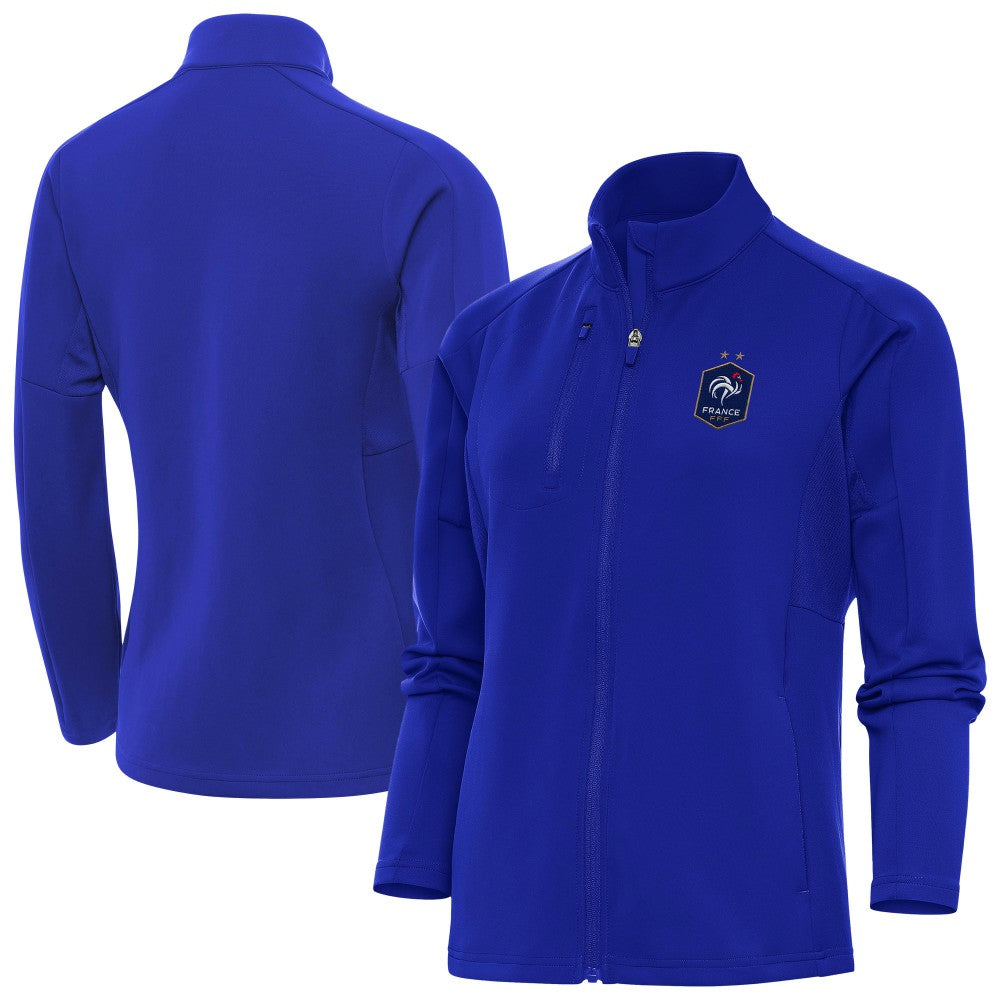 France National Team Antigua Women's Genesis Full-Zip Jacket for sale - Royal