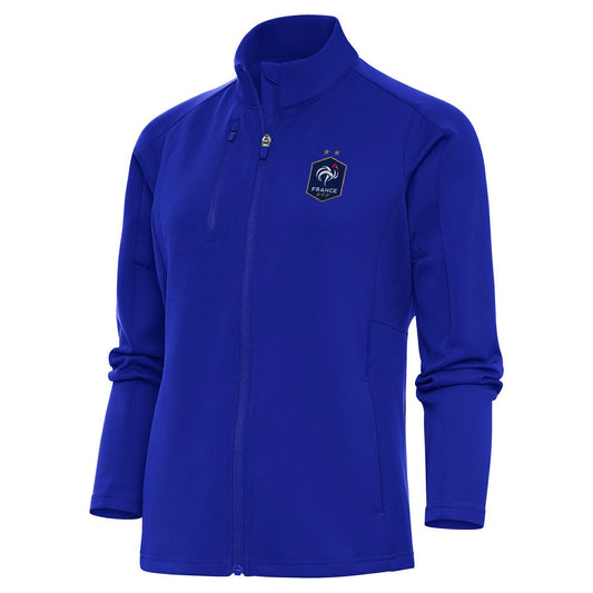 France National Team Antigua Women's Genesis Full-Zip Jacket for sale - Royal