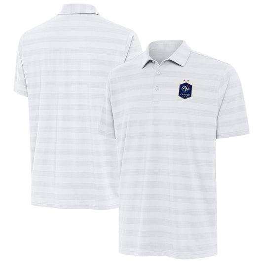 France National Team Antigua Channel Polo for sale - White