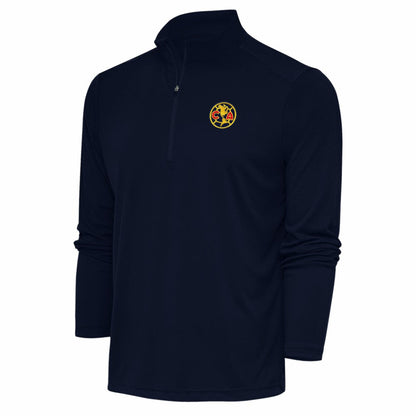 Club America Antigua Statement Quarter-Zip Pullover Discount - Navy