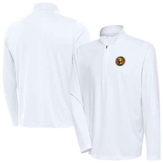 Club America Antigua Statement Quarter-Zip Pullover Discount - White