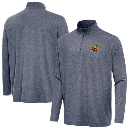 Club America Antigua Master Quarter-Zip Pullover Discount - Heather Navy