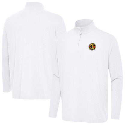 Club America Antigua Master Quarter-Zip Pullover Discount - White