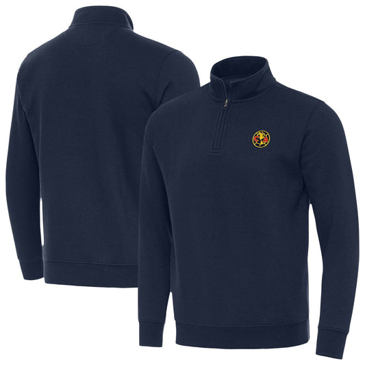 Club America Antigua Landslide Quarter-Zip Pullover Discount - Navy
