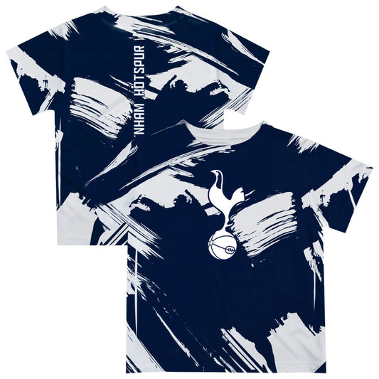 Tottenham Hotspur Vive La Fete Infant Paint Brush T-Shirt Sale - Navy