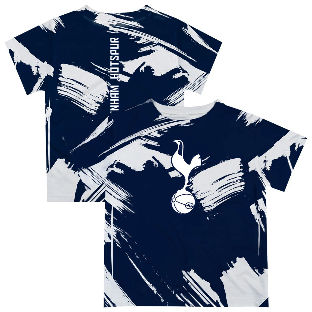 Tottenham Hotspur Vive La Fete Toddler Paint Brush T-Shirt Sale - Navy