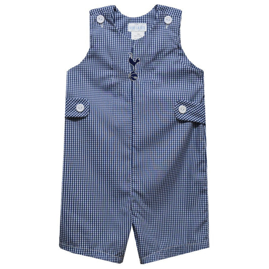 Tottenham Hotspur Vive La Fete Infant Gingham Jon Jon Romper Sale - Navy
