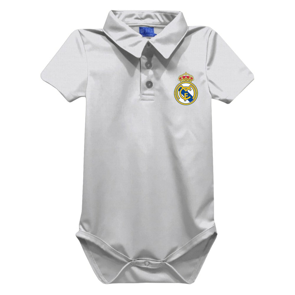 Real Madrid Vive La Fete Infant Polo Bodysuit Discount - White