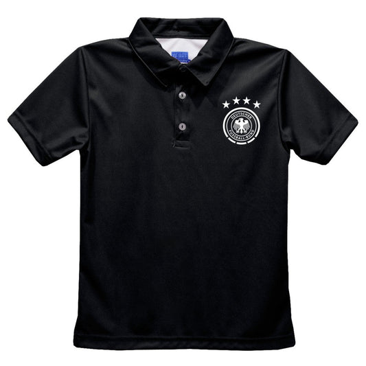 Germany National Team Vive La Fete Youth Solid Polo for sale - Black