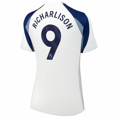 Richarlison Tottenham Hotspur Women's 2025/26 Home Replica Player Jersey Sale - White