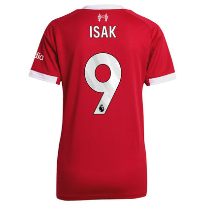 Alexander Isak Liverpool Women's 2025/26 Home Replica Player Jersey Discount - Red