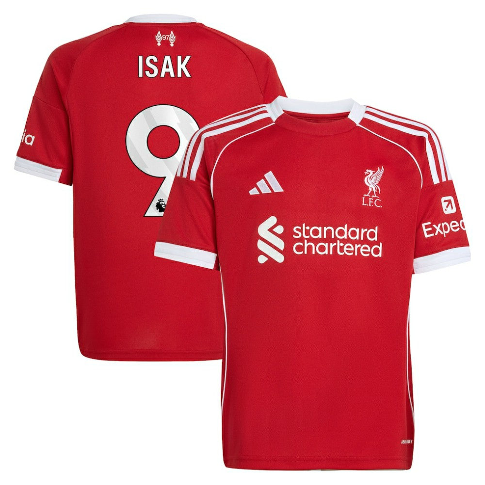 Alexander Isak Liverpool Youth 2025/26 Home Replica Player Jersey Discount - Red