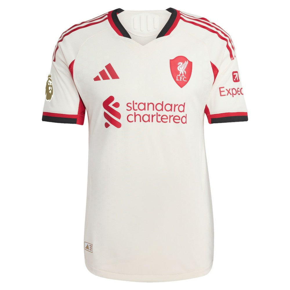 Alexander Isak Liverpool 2025/26 Away Player Jersey Discount - White