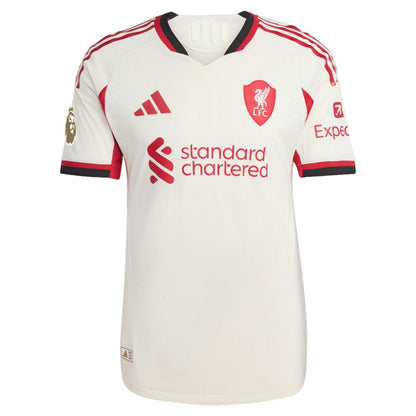 Alexander Isak Liverpool 2025/26 Away Player Jersey Discount - White
