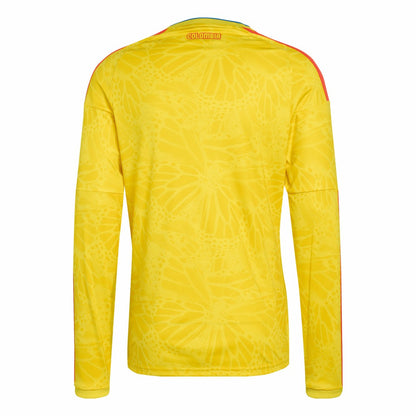 Colombia National Team FIFA x World Cup 2026 Home Replica Long Sleeve Jersey for sale - Yellow