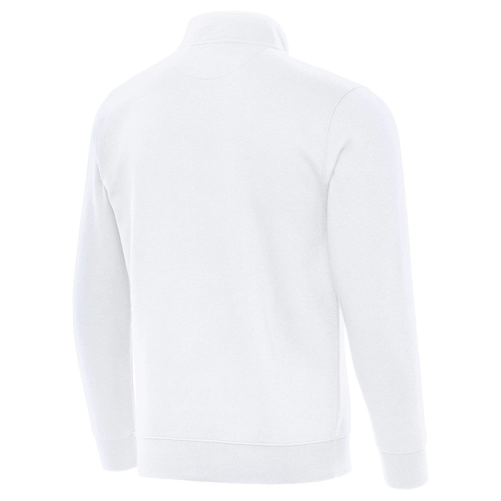 Spain National Team Antigua Landslide Quarter-Zip Pullover for sale - White
