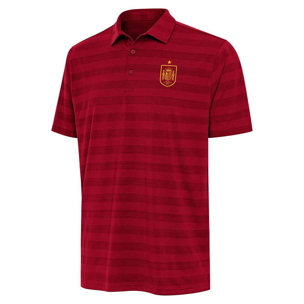 Spain National Team Antigua Channel Polo for sale - Red