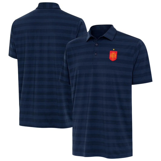 Spain National Team Antigua Channel Polo for sale - Navy