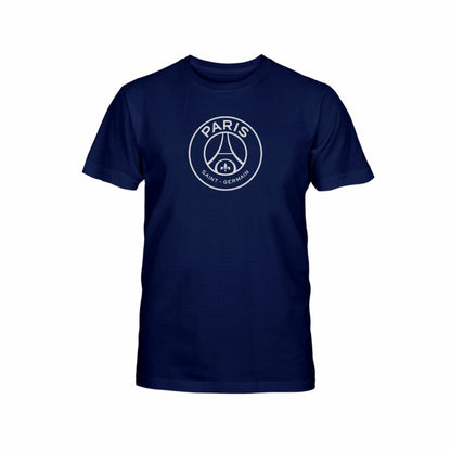 Paris Saint-Germain 1863FC Youth Mono Badge T-Shirt on sale - Navy